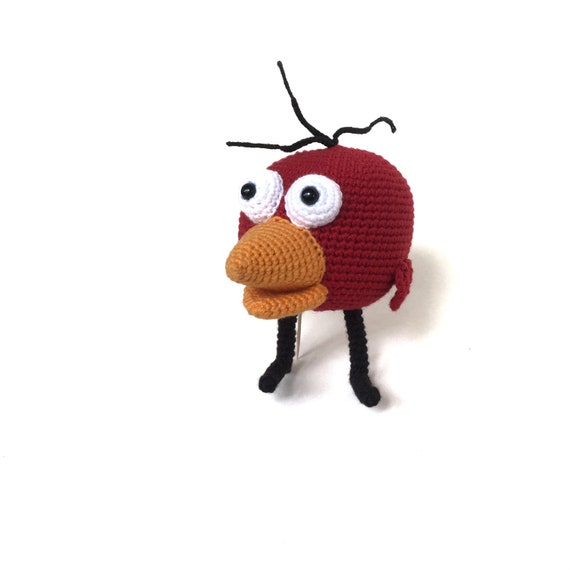 Crochet Peep and the big wide world Inspired. Plush toy. Red | Etsy