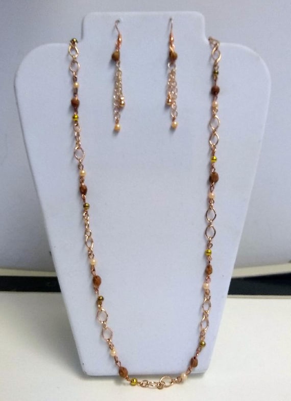 Seeds and Beads Jewelry Set