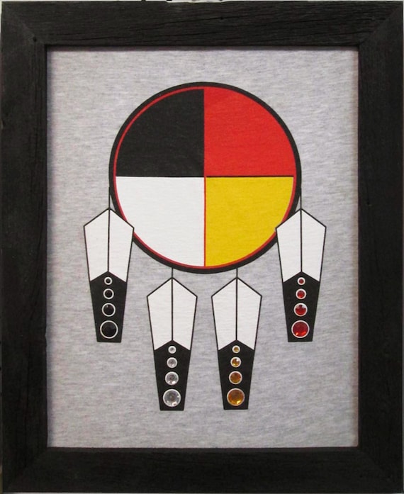 PB703 Northern Plains Native American Medicine Wheel