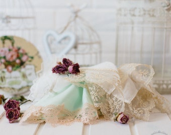 Bliss design hankies Handkerchief Bliss handmade