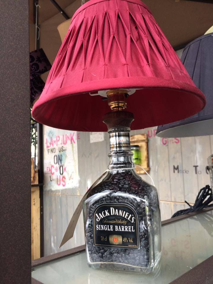Jack Daniel's Lamp Table Lamp Bottle Lamp Jack Daniels Etsy UK