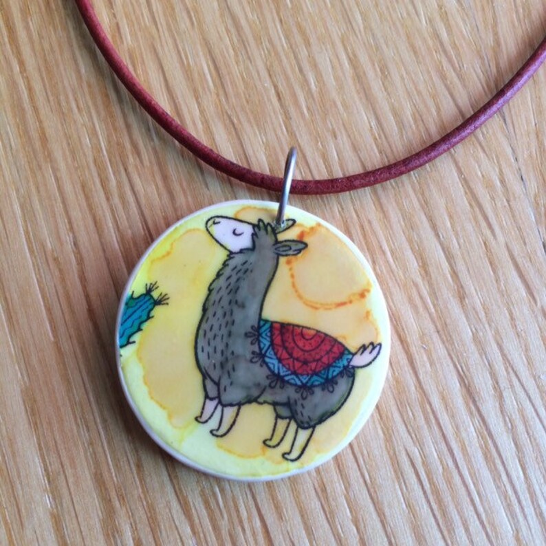 Alpaca Earring /& Necklace Set
