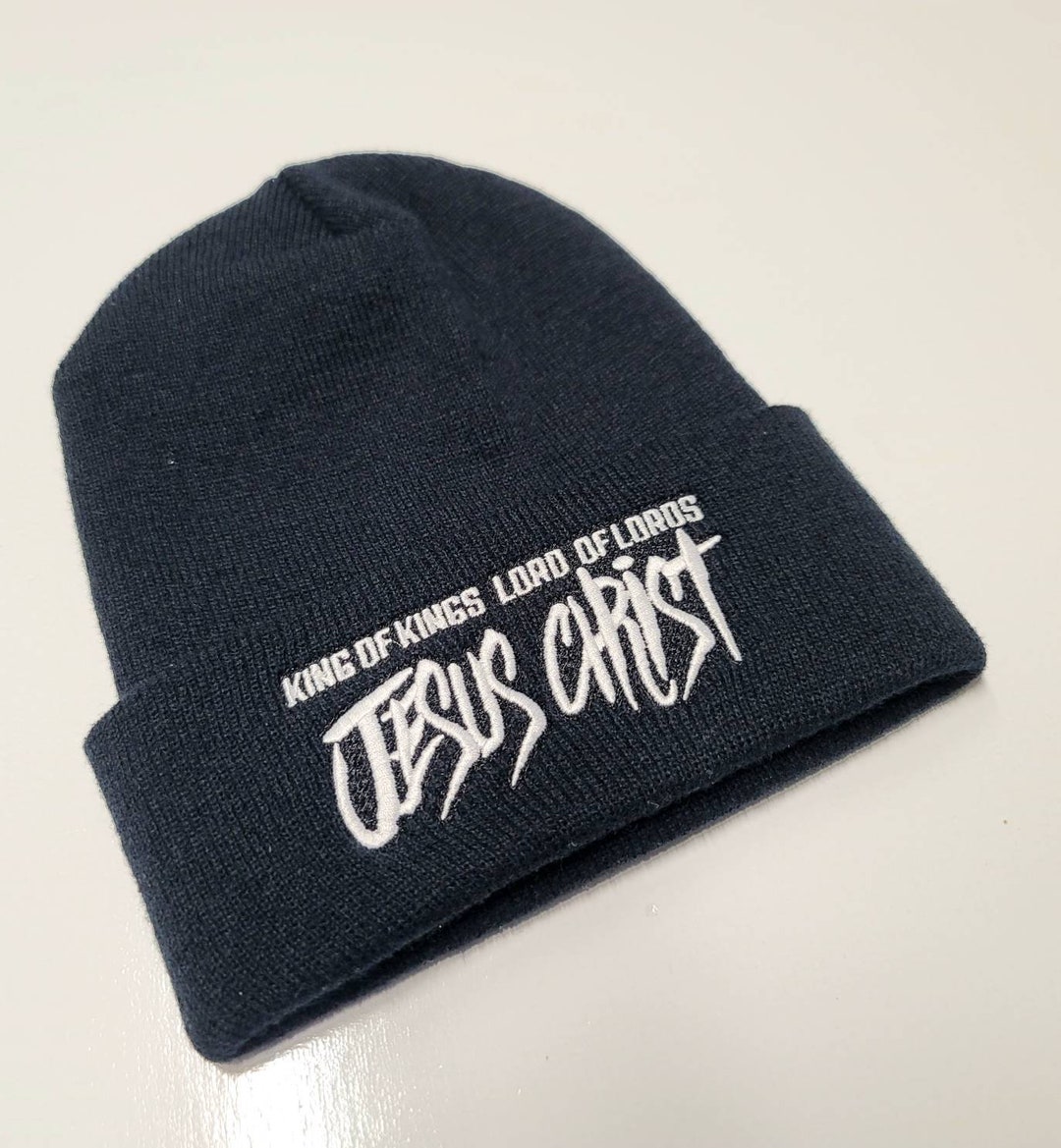 Jesus Christ Beanie King of Kings Lord of Lords - Etsy
