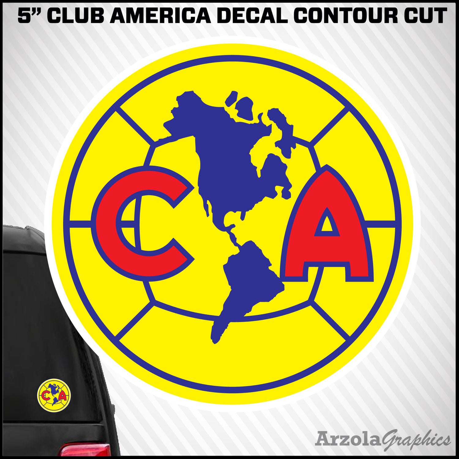 Club Aguilas Del America Decal Sticker Liga Mexicana - Etsy Denmark