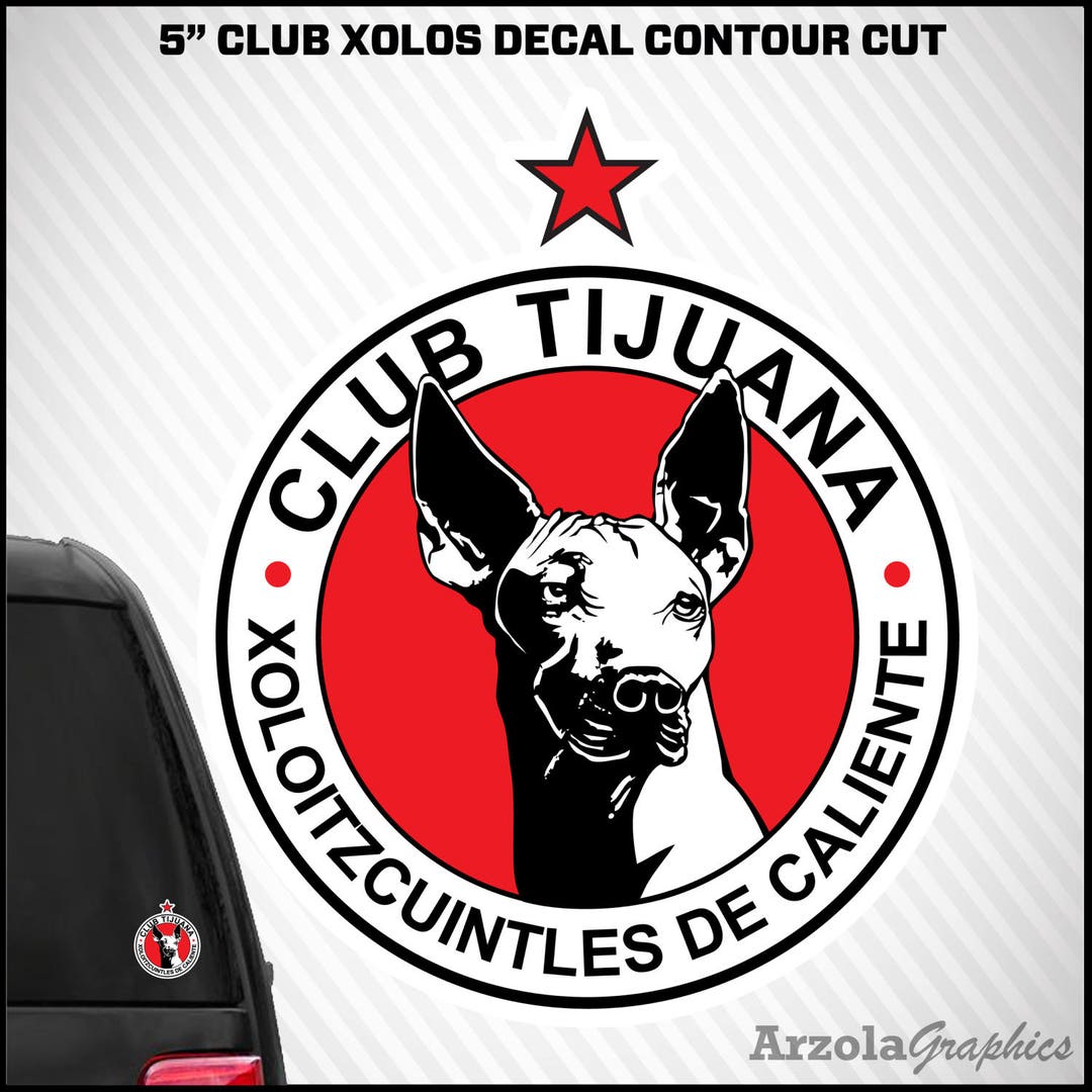 Club Xolos De Tijuana Decal Sticker Liga Mexicana - Etsy Hong Kong Club Xolos De Tijuana Decal Sticker Liga Mexicana - Etsy Hong Kong