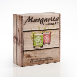 Cocktail Kit Margarita Gift Set Barware Set, Recipes and Rimming Salt to Craft Perfect Margaritas at Home image 9