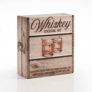 Cocktail Kit Whiskey Gift Set Barware Set, Recipes and Aromatics Bitters to Mix a Classic Old Fashioned & More at Home image 10