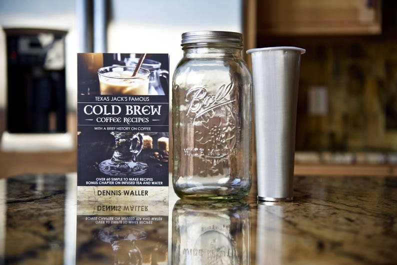The COLD BREW INFUSER 2 Quart Cold Brew Ball Mason Jar | Etsy