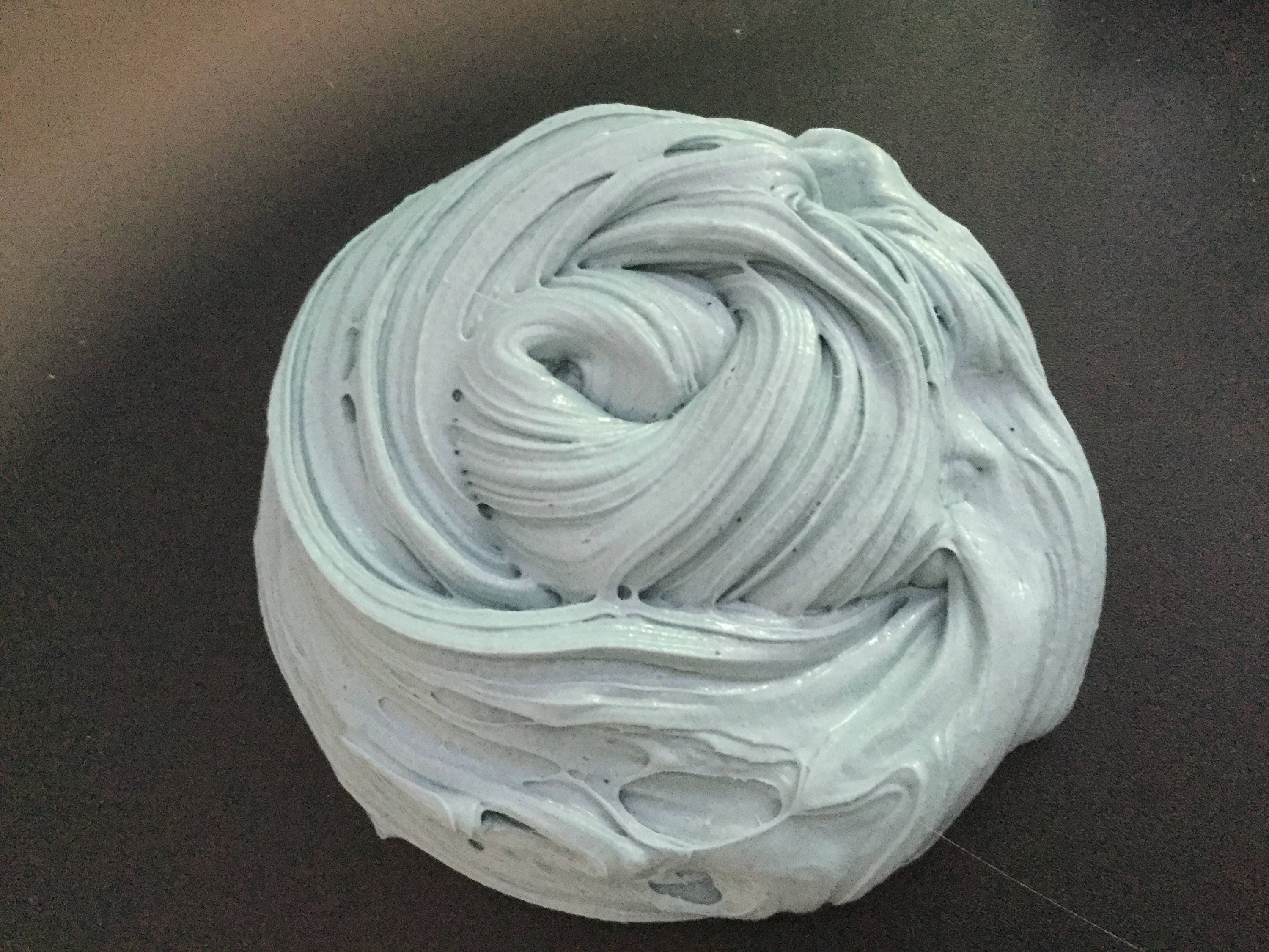 Blue Cream Cheese Slime Etsy