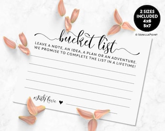 bucket list wedding cards bucket list cards for wedding bucket list cards printable wedding advice cards for the bride and groom download