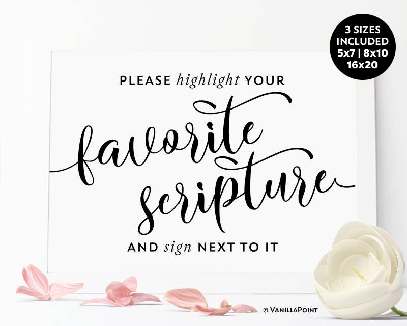 Bible Guest Book Sign Bible Verse Guest Book Sign Our Bible Etsy Bible Guest Book Sign Bible Verse Guest Book Sign Our Bible Etsy