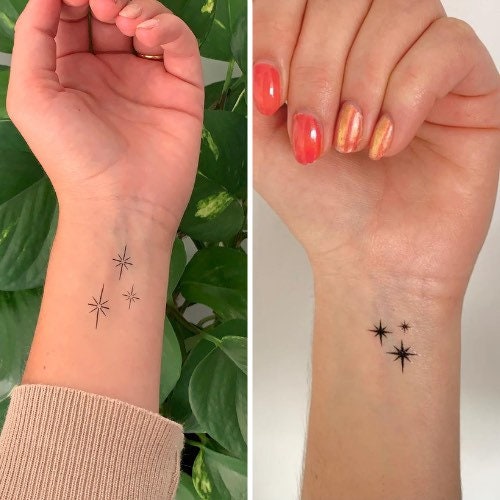 Glitter Stars Tattoo – Tattoo for a week