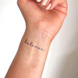 Tro (set om 2) - Tillfällig tatuering