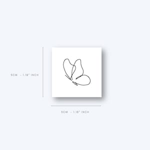 Butterfly Wings (set of 2) - Temporary Tattoo