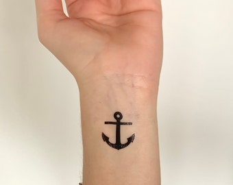 Anchor (set of 2) - Temporary Tattoo