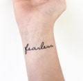Fearless (set of 2) - Temporary Tattoo product logo