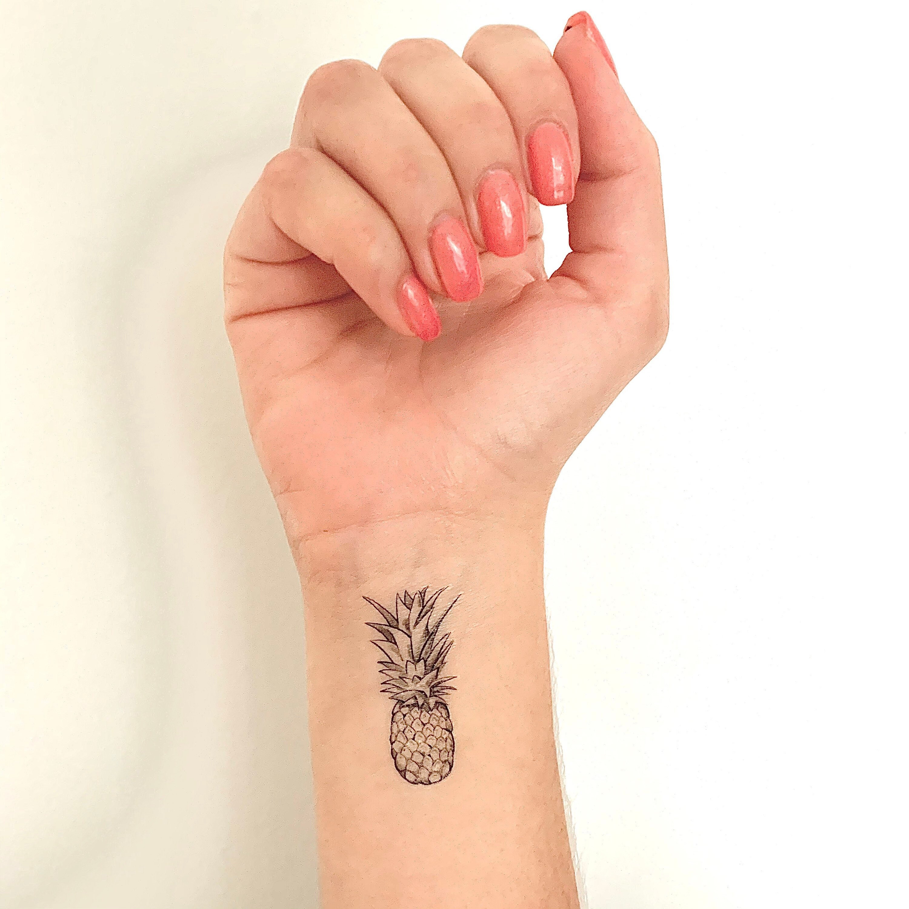 Pineapple Tattoos - Etsy Pineapple Tattoos - Etsy
