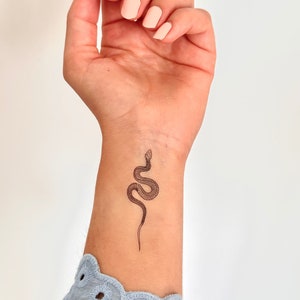Snake (set of 2) - Temporary Tattoo