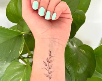 Leafs (set of 2) - Temporary Tattoo