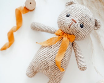 PATROON - Mr. Cuddles The Teddy Bear - amigurumipatroon, haakpatroon, PDF