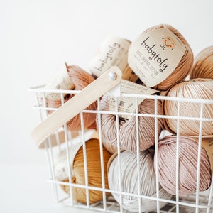 【ame】IvySkirt - babytoly 3-4y Babytoly Organic Cotton Yarn Sample Color Card