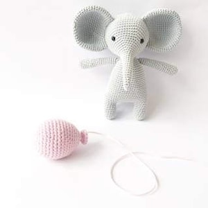 PATTERN - Lewis The Elephant - amigurumi pattern, crochet pattern, PDF