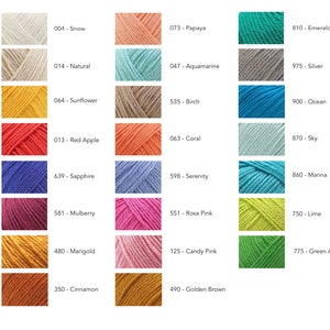 YARN...Babytoly 100% organic cotton yarn image 5