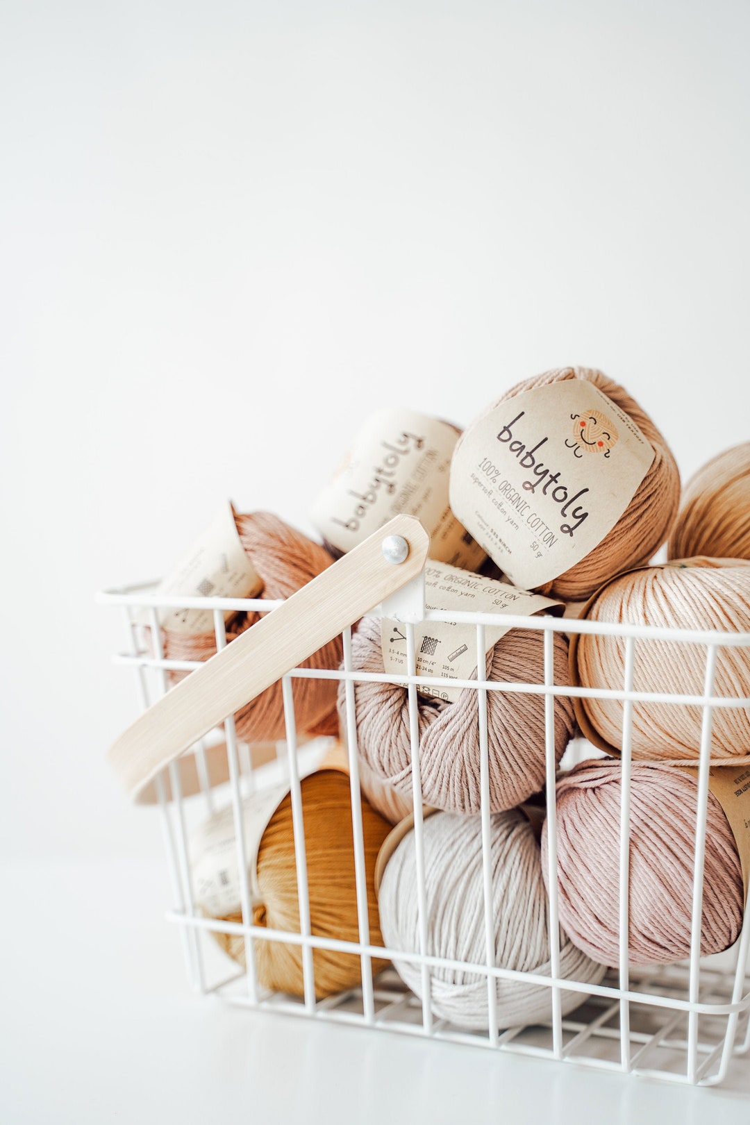 【ame】IvySkirt - babytoly 3-4y Babytoly Organic Cotton Yarn Sample Color Card