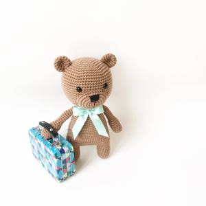 PATTERN - Kenny The Teddy Bear - amigurumi pattern, crochet pattern, PDF