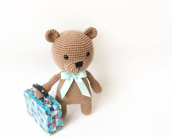 PATTERN - Kenny The Teddy Bear - amigurumi pattern, crochet pattern, PDF