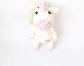 PATROON - Loreen The Unicorn - amigurumi patroon, haakpatroon, PDF