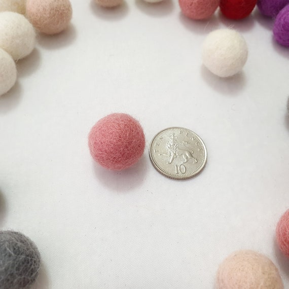 Pastel Rainbow Curtain Felt Ball Pom Pom Tie Backs