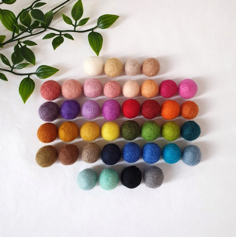 Custom Pom Pom Garland Felt Ball Nursery Decor Etsy UK