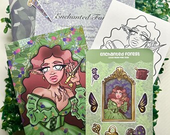 Catch Up Mail - June - Enchanted Forest