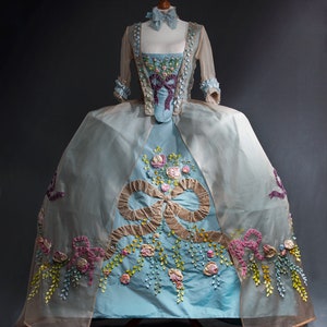Robe a la francaise 18.Jahrhundert Kostüm