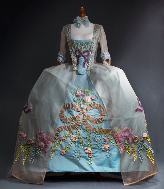 robe à la française  Fashion History Timeline