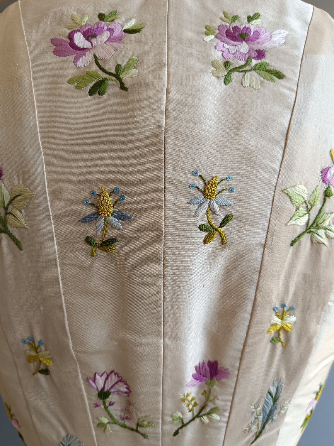 Robe a La Anglaise Dress Gown 18th Century Reenactment Marie Antoinette ...
