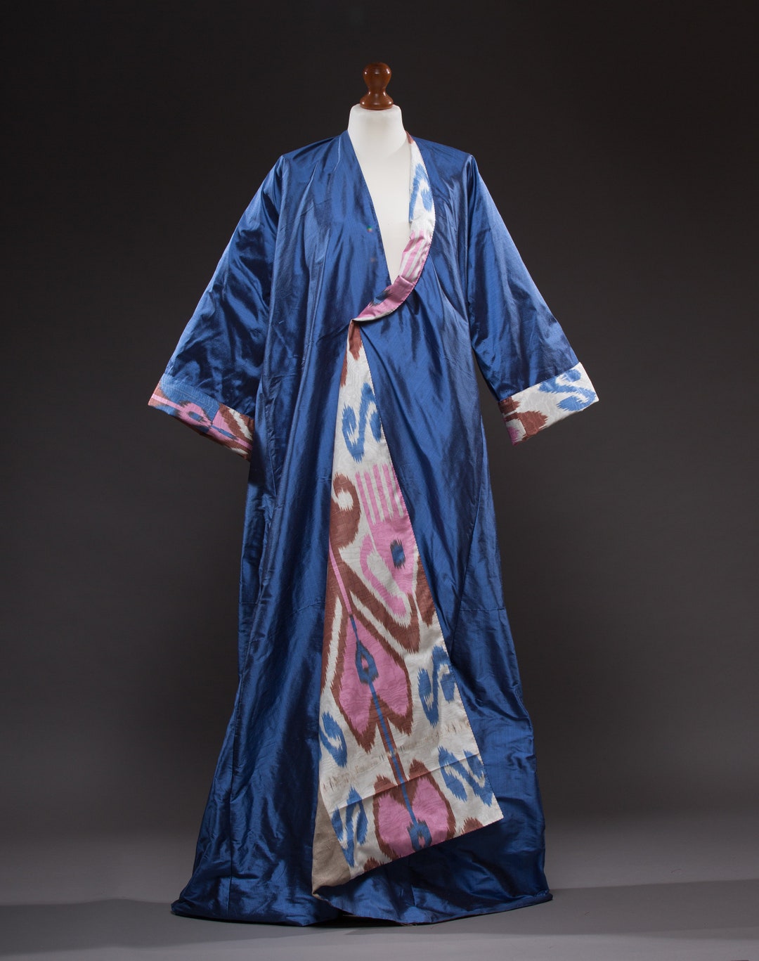 Custom Made Banyan Robe De Chambre Silk Reenactment 18th Century Etsy UK