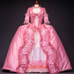 Robe a la francaise 18th century costume reenactment