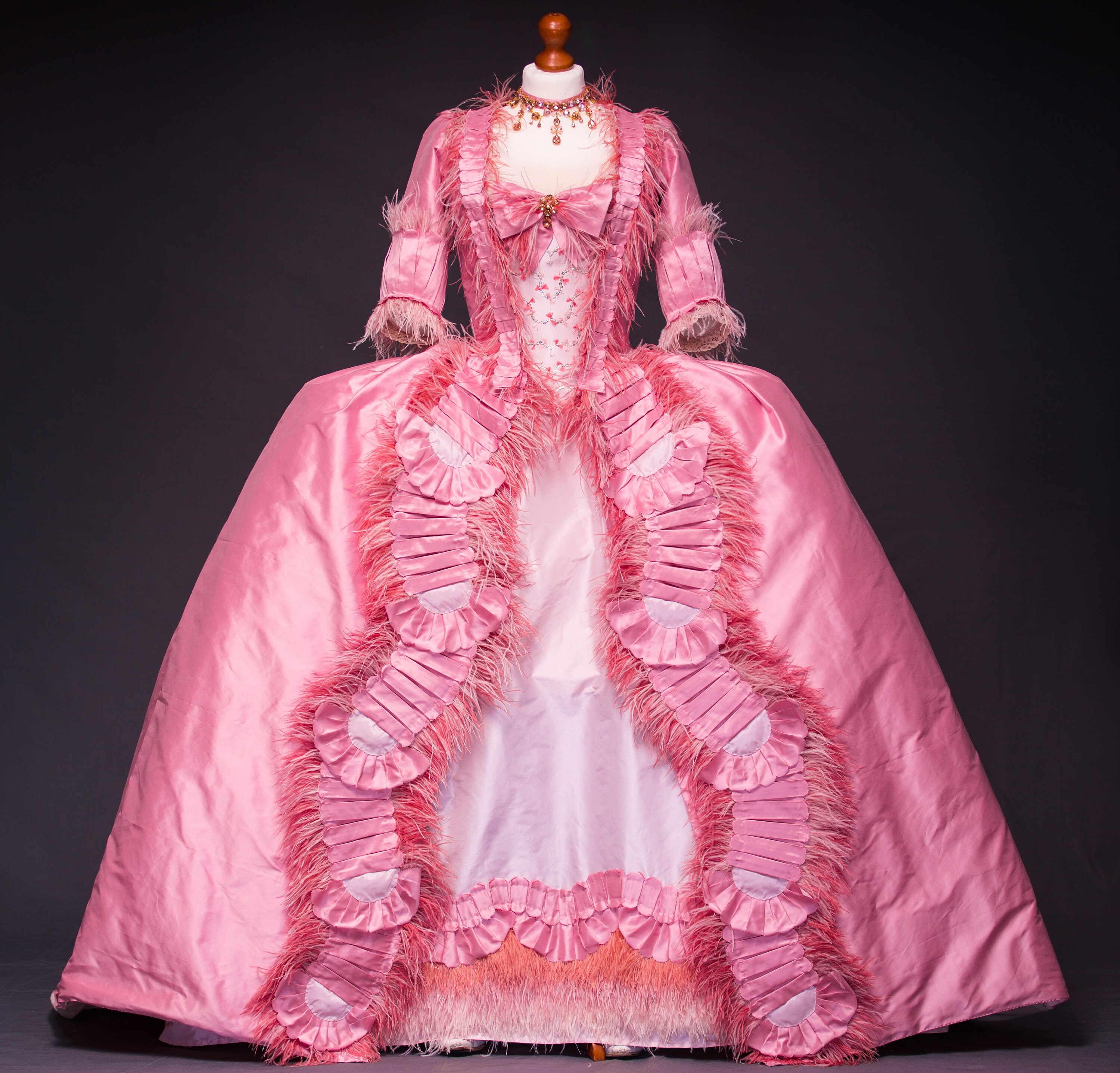 Robe A La Francaise 18Th Century Costume Reenactment
