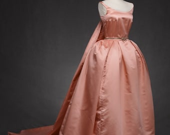 Wedding gown dress haute couture vintage
