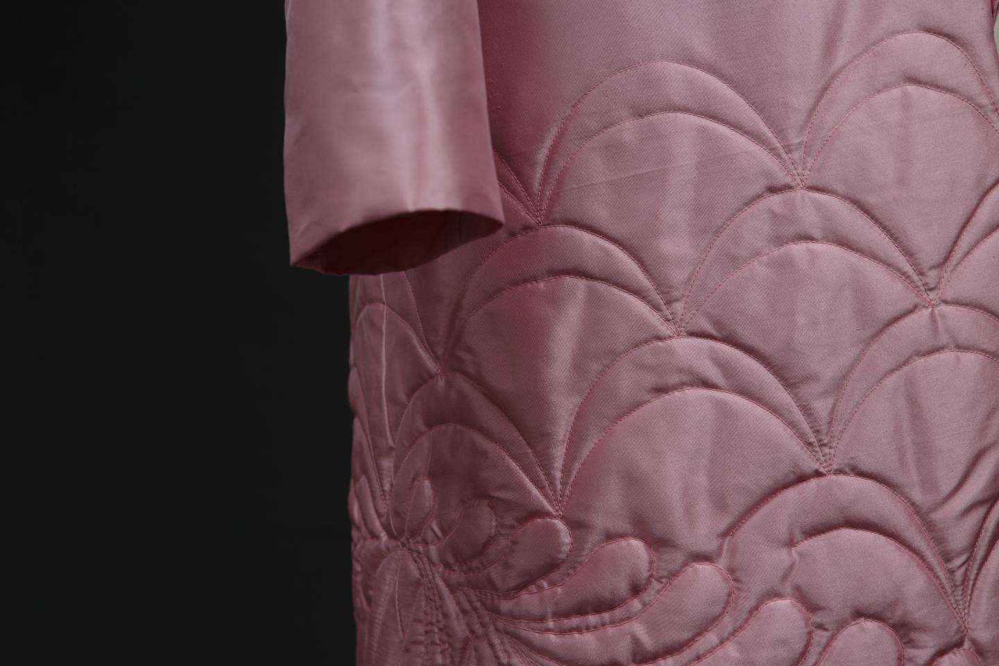 Luxe Knit Coat in Pink