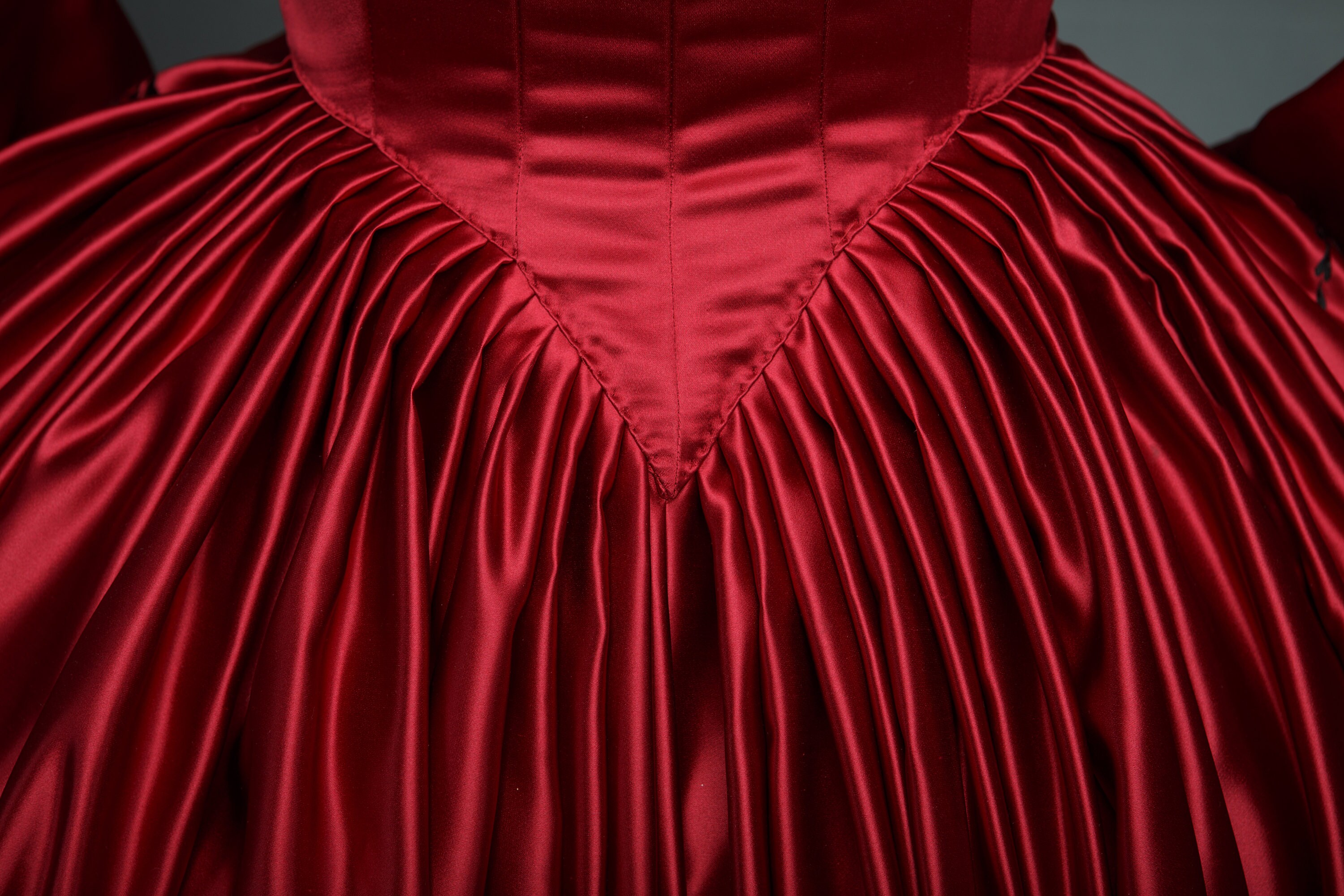 Robe a La Anglaise Dress Gown 18th Century Reenactment Marie Antoinette ...