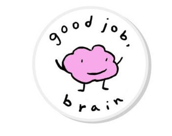 Good Job, Brain sticker