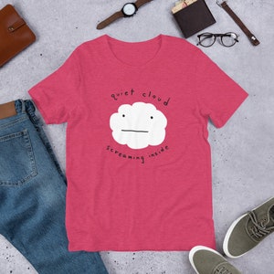 Quiet Cloud Screaming Inside Short-Sleeve Unisex T-Shirt S-4X image 4