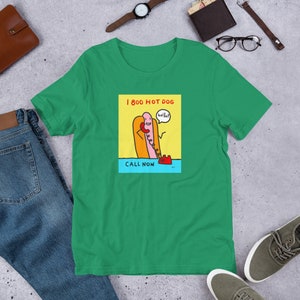 1 800 HOT DOG Short-Sleeve Unisex T-Shirt, S-4X