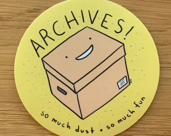 STICKER PACK: 10 Archives! cute vinyl stickers