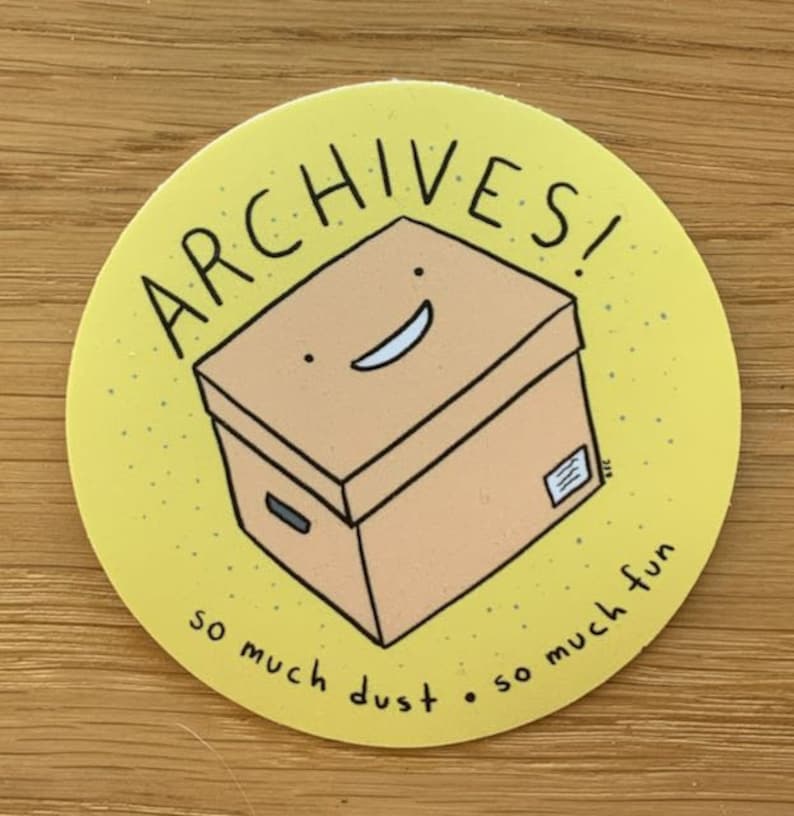 Cute Sticker Notes For History RESEARCH PACK - Funny History Stickers: Archivist, Footnotes ...