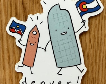 Denver! Vinyl Sticker - Mile High City Gift