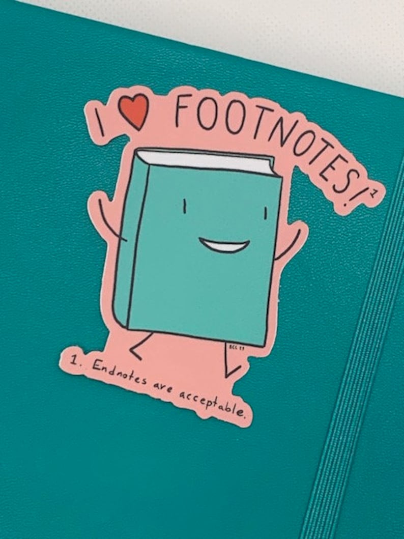 Cute Sticker Notes For History RESEARCH PACK - Funny History Stickers: Archivist, Footnotes ...